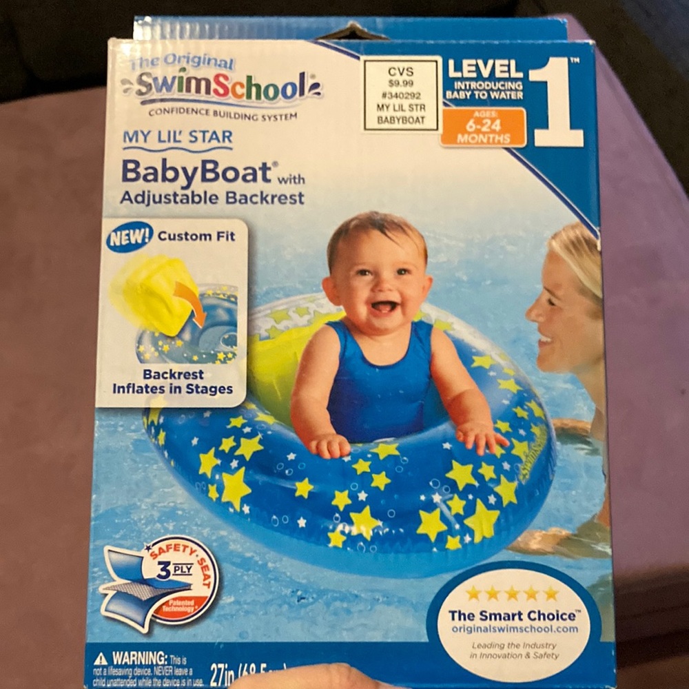 Swim School baby boat